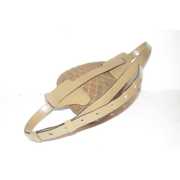 Bally Tangold Leather Chrome Belt Bag Fanny Pack Designer Wallet - Picture 4 of 11